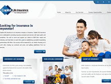 Tablet Screenshot of insuranceinmyanmar.com